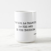The Sun morgens Tasse (Mittel)