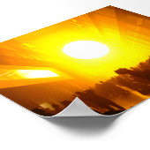 The Sun & People Poster (Ecke)