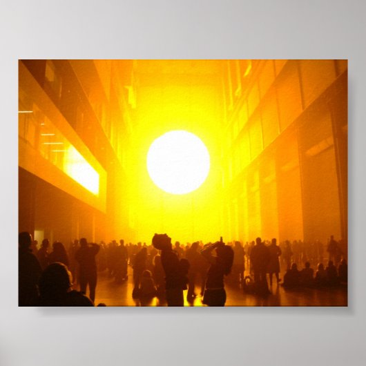 The Sun & People Poster (Vorne)