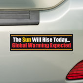 The Sun steigt heute… Autoaufkleber (Auf Auto)