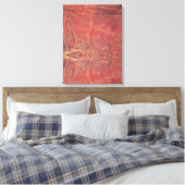The Sun Stretched Canvas Print Leinwanddruck (Insitu (Schlafzimmer))