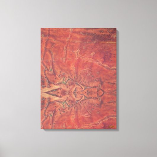 The Sun Stretched Canvas Print Leinwanddruck (Vorderseite)