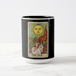The Sun Tarot Zweifarbige Tasse