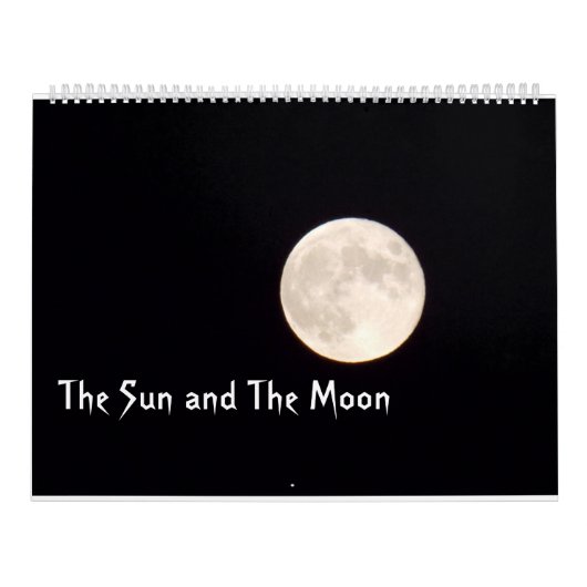 The Sun und der Mond-Kalender 1 Kalender (Titelbild)