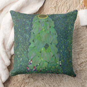 the-sunflower-1907-gustav-klimt kissen