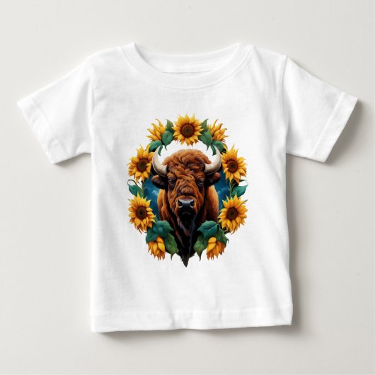The Sunflower State Of Kansas 4 Baby T-shirt (Vorderseite)