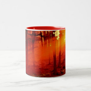 The sunset 325 ml Tasse von zwei Tönen auf die per