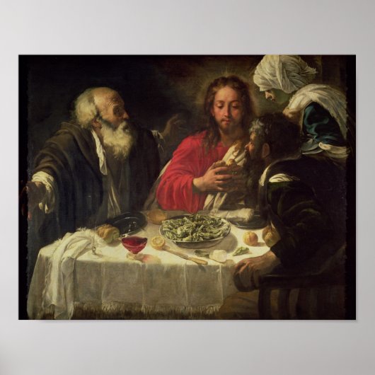 The Supper at Emmaus, c.1614-21 Poster (Vorne)