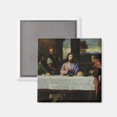 The Supper in Emmaus, c.1535 Magnet (Vorderseite/Rückseite)