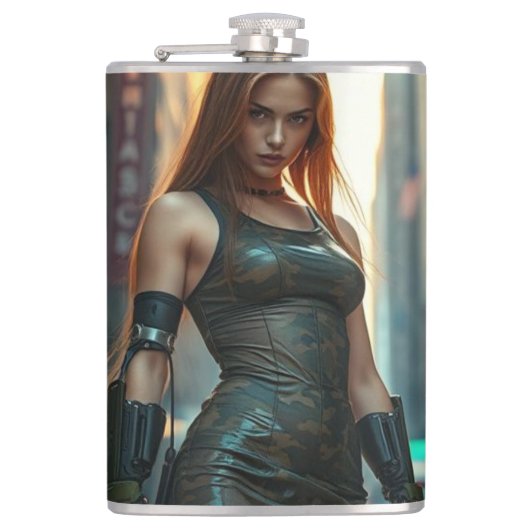 The Survivors Flachmann (Vorderseite)