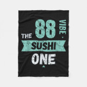 The Sushi One _ Matching Family Couple Friends – V Fleecedecke (Vorderseite)