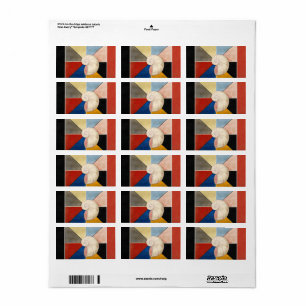 The Swan, Gruppe IX, Hilma af Klint Adressaufkleber