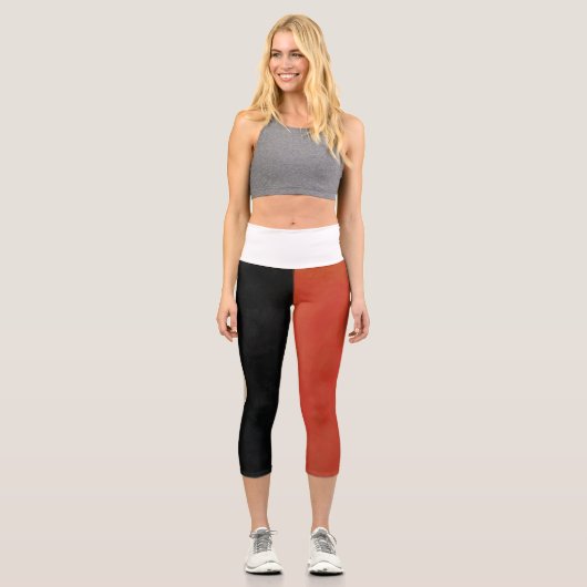 The Swan, Gruppe IX, Hilma af Klint Capri Leggings (Vorderseite)