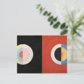 The Swan, Gruppe IX, Hilma af Klint Postkarte (Stehend Vorderseite)