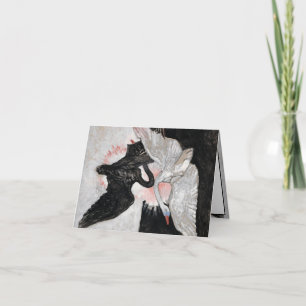 The Swan, Gruppe IX, Nr. 2 von Hilma af Klint Karte