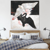 The Swan, Gruppe IX, Nr. 2 von Hilma af Klint Leinwanddruck (Insitu (Schlafzimmer))