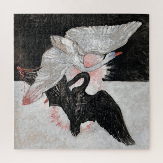 The Swan, Gruppe IX, Nr. 2 von Hilma af Klint Puzzle (Vertikal)