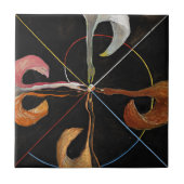 The Swan, Gruppe IX, Nr. 7 von Hilma af Klint Fliese (Vorderseite)