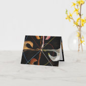 The Swan, Gruppe IX, Nr. 7 von Hilma af Klint Karte (Gelbe Blume)