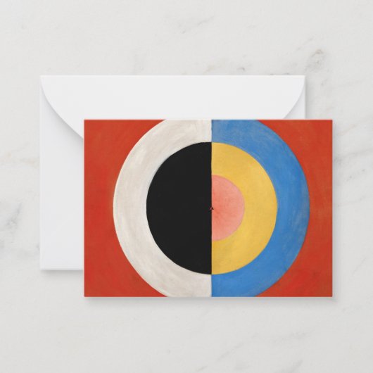 The Swan, No.17 von Hilma af Klint Mitteilungskarte (Vorderseite)