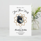 The Swan Who Guards the Moon.   Einladung (Stehend Vorderseite)