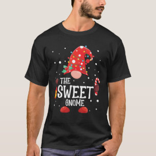 The Sweet Gnome Matching Family Christmas Gnome T-Shirt