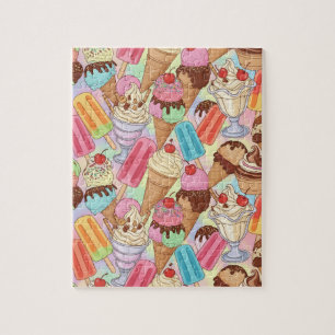 The Sweet Retreat Retro-Eisdiele Puzzle