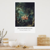 The Swing by Fragonard – Rococo Art Poster (Küche)