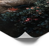 The Swing by Jean-Honore Fragonard Poster (Ecke)