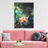 The Swing, The Happy Accidents of the Swing Leinwanddruck (Insitu (Wohnzimmer))