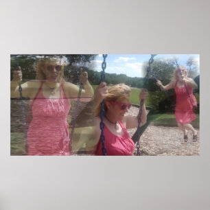 The Swinger - Ken Gage Fotografy Poster