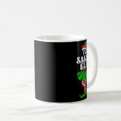 The Sy Elf Xmas Funny Christmas Matching Family Pa Kaffeetasse (VorderseiteRechts)