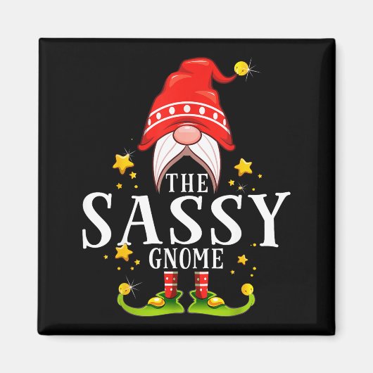 The Sy Gnome Christmas Matching Magnet (Vorne)