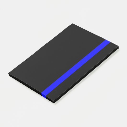 The Symbolic Thin Blue Line Vertical Post-it Klebezettel (angewinkelt)