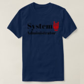 The System Administrator 1 T-Shirt (Design vorne)