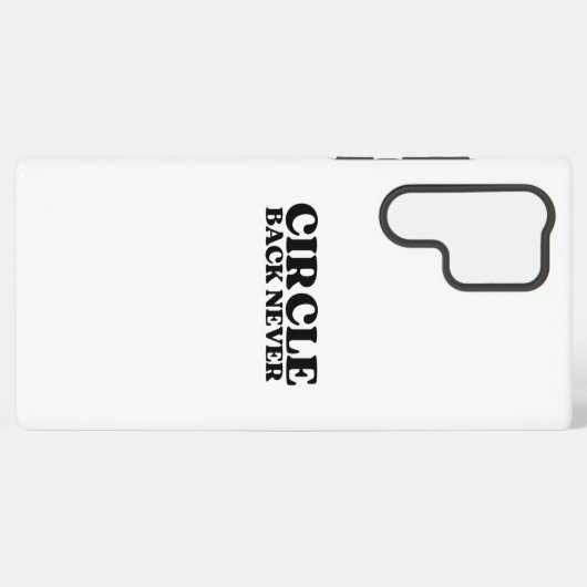 The System Firewall | Circle Back Never Samsung Galaxy Hülle (Rückseite (Horizontal))