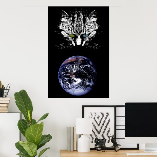 The Tabby Cat - Master of the Universe Poster (Heimbüro)