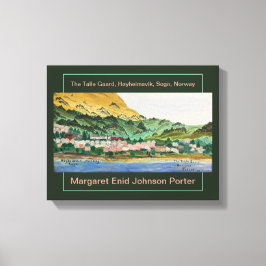 The Talle Gaard (The Talla Farm) '78 MEJP Fine Art Leinwanddruck