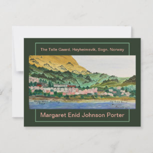 The Talle Gaard (The Talla Farm) '78 MEJP Postkarte
