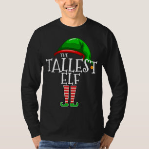 The Tallest Elf Familie Matching Group Weihnachten T-Shirt