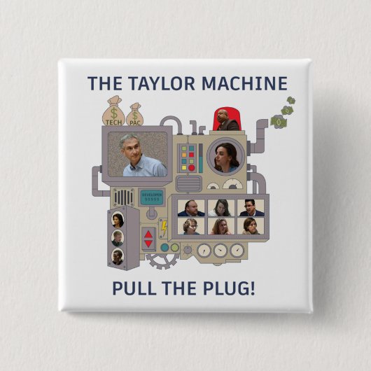 The Taylor Machine Button (Vorderseite)