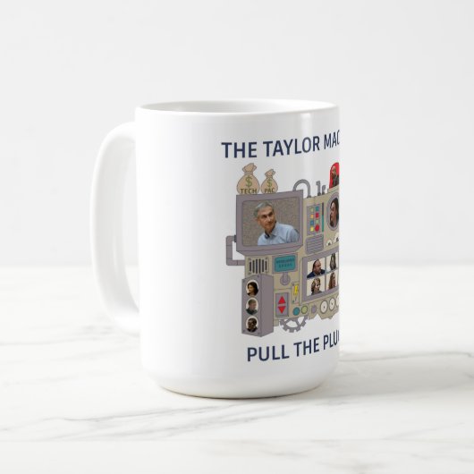 The Taylor Machine Kaffeetasse (Vorderseite Links)