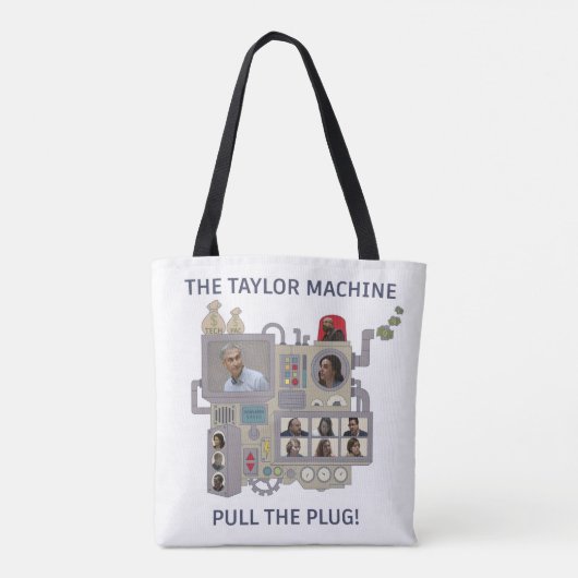 The Taylor Machine Tasche (Rückseite)