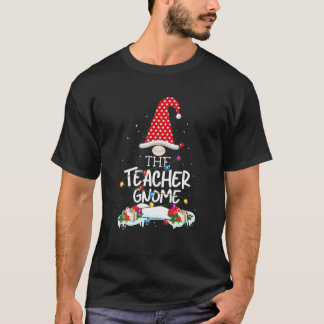 The Teacher Gnome Christmas Family passt zu Pjs Fu T-Shirt