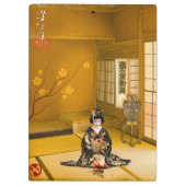 The Tears of Madama Butterfly Klemmbrett (Rückseite)