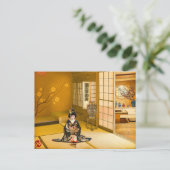 The Tears of Madama Butterfly Postkarte (Stehend Vorderseite)