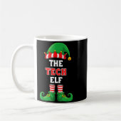 The Tech Elf Shirt Christmas For It Guy Tech Suprt Kaffeetasse (Links)
