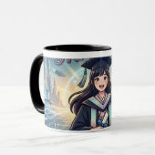 The "Tech-Savvy" Student (Focus on Innovation) Tasse (Vorderseite Links)