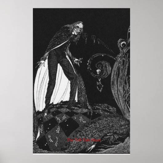 The Tell Tale Heart von Harry Clarke Poster (Vorne)