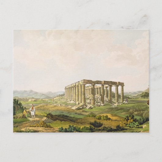 The Temple of Apollo Epicurius, Plattform 25 from  Postkarte (Vorderseite)